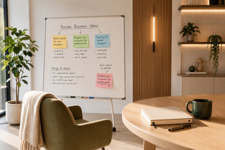 How To Choose One Online Business Idea To Explore After 50